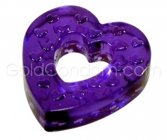 Cockring Silicone Mauve Coeur