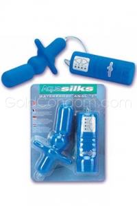 Aquasilks - Vibreur anal multi-vitesse ultra-doux 