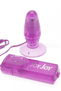 Anal plug Toy Joy multivitesse vibreur - Lavande