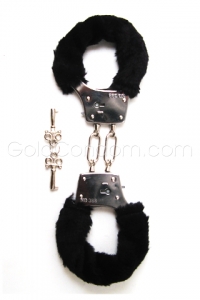 Menottes en m�tal Fetish Fantasy noire