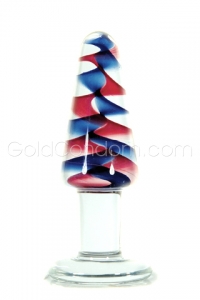 Anal Plug Toy Joy Frozen Fountain Pink Ice 