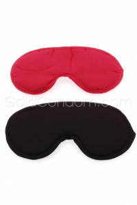 Masques de plaisir rouge et noir Toy Joy