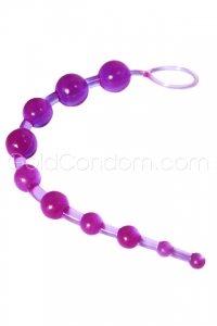 Anaal ketting X-10 Jelly - Violet