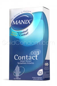 Manix Contact 003 - 12 pr�servatifs tr�s fin