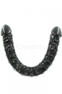 Double gode noir 43 CM