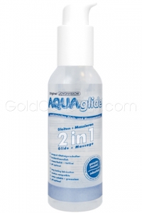 Aquaglide 2 en 1 - Massage et lubrifiant 