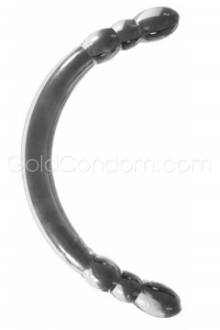 Double Gode 45 cm transparent Toy Joy