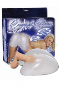 Pussy & Ass Crystal Clear - Masturbateur