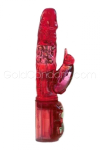 Vibromasseur Eclipse Omega Vibe Rouge
