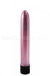 Vibromasseur Retro Ultra Slimline Rose 17 cm