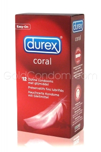  Durex Coral 12 pr�servatifs Easy-on
