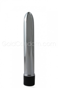 Vibromasseur Retro Ultra Slimline Argent� 17 cm