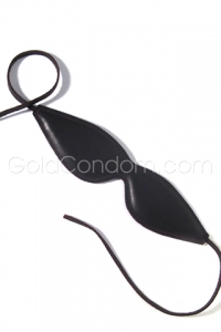 Masque en Cuir Noir