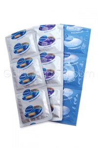 9 pr�servatifs assortis Manix