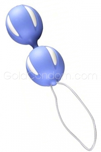 Boules de geisha Fun Factory Vanille/Bleu