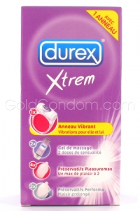 NOUVEAU : Durex Xtrem + Anneau vibrant