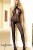 Combinaison imprim�e au col crois�