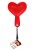 Paddle souple en coeur rouge - Fetich fantaisy