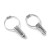 Pinces pour T�tons Argent Daring