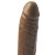 Vibrator Jelly Brown - 23  cm