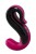 Delight vibromasseur noir/m�re + chargeur