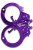 Menottes en m�tal mauve - Fetish Fantasy 