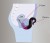 Delight vibromasseur orange/blanc + chargeur