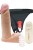 Harnais + Gode 17,5 cm vibrant Doc Johnson - Set 6