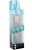 Vibrator blauwe siliconen 15.5 cm