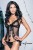 Goddelijke Zwarte Babydoll met Strik