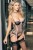 Gu�pi�re r�sille S/M + porte-jarretelles