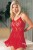 Nuisette �vas�e Florale Legavenue Couleur Rouge 