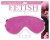 Masque en daim rose - Fetish Fantasy