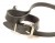 Collier et Laisse en Cuir Noir