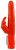 Vibrator Rabbit 19 cm Pure Vibes Rood