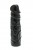 Grote dildo Zwart in jelly Plug & Play