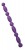 Chapelet Anal Bottom Beads Violet