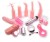 Ensemble Complet de Sex-toys Rose