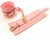 Menottes en Cuir Rose Tabooboo