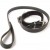 Collier et Laisse en Cuir Noir