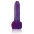 Dong Ballsy Cock avec ventouse - Crystal Mauve