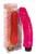 Hyperrealistische vibrator 23 cm roze jelly