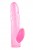 Kit dong vibrator + 4 peniskokers - Roze