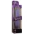 Vibromasseur 16 cm multispeed en silicone mauve