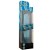 Vibromasseur 16 cm multispeed en silicone bleu