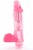 Vibromasseur r�aliste 12 cm en jelly rose Toy Joy