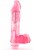 Vibromasseur r�aliste 12 cm en jelly rose Toy Joy