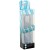 Vibromasseur en silicone bleu 15.5 cm 