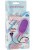 Oeuf vibrant mauve 6 cm One Touch Wonder Egg