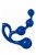 Love Pacifier Blauw - Stimulator met balletjes